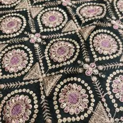 インド刺繍生地