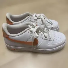 NIKE AIR FORCE 1 ホワイト オレンジ スニーカー