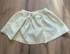 90 アプレレクール リボン キュロット スカート 90㎝