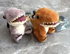 【新品未使用】ジュラシックワールド カラビナ付マスコット小物入れ 肉食恐竜セット