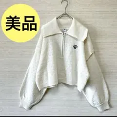 2WAYハーフジップニット／ベストのサムネイル