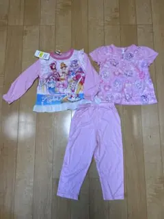 プリキュア　トロピカルージュ　新品　服　子供服　女の子　パジャマ　セット　ピンク