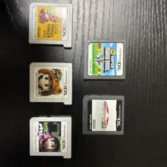ニンテンドー3DSゲームソフト5本セット　マリオシリーズ