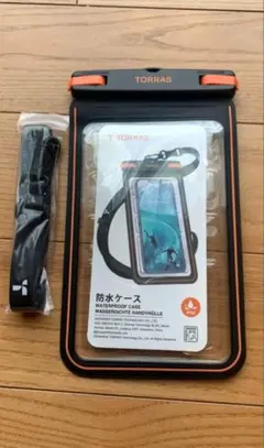 TORRASスマホ防水ケース IPX8完全防水　6.9インチ以下のスマホに対応