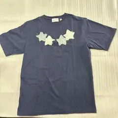 naughty Dogネイビー 星形ワッペンTシャツ Ｌのサムネイル