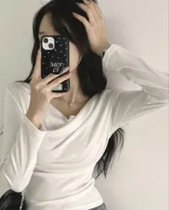 GRL 3Wayドレープカシュクールトップスdk1610