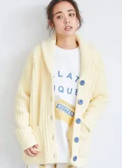 GELATO PIQUE スフレBUTTERショールカーディガン