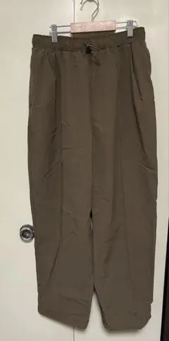 ファミマ ジョガーパンツ ブラウン Lサイズ 美品