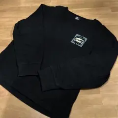 CAMP7 ブラック 長袖カットソー 140