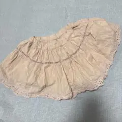 petit main ピンク インナー付きスカート 90cm