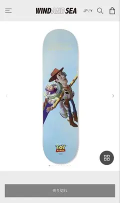 TOY STORY × WIND AND SEA スケートボード キッズ - メルカリ