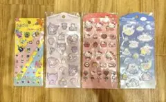 【正規品】マシュマロステッカー ハローキティー・クロミ・シナモン　まとめ売り