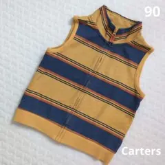 Carter’s　ストライプジップベスト　24m90