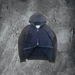 00s archive double zip up hoodie y2k テック