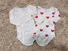 PETIT BATEAU ロンパース 2点セット