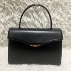 傳濱野 ハマノ フォーマルバッグ エトワール ブラック ゴールド金具 傳濱野ハマノフォーマルバッグ エトワール ブラックゴールド金具