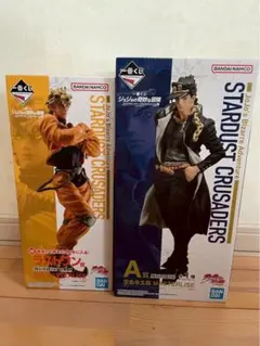 ジョジョの奇妙な冒険　一番くじ　空条承太郎　ディオ　セット