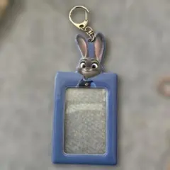 ディズニー　ズートピア　ジュディ　インスタントフォトキーホルダー　パスケース