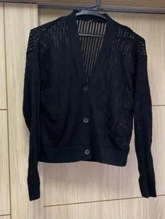 UNIQLO ブラック カーディガン Lサイズ