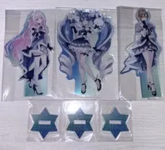 雪ミク　2025 ラメ入りアクリルスタンド
