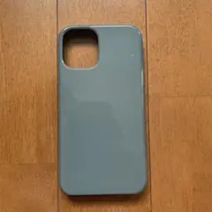 グレー ソフトケース & シリコンハードケース