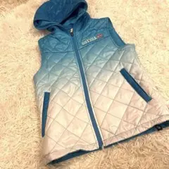 GOTCHA グラデーションブルー ベスト　リバーシブル　ゴルフ