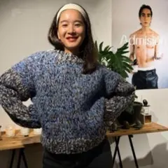 NKNIT mix color hand KNITのサムネイル