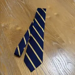 Ralph Lauren ネクタイ ネイビー ゴールドストライプのサムネイル