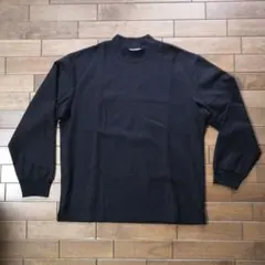 ユニクロ　ブラッシュドジャージーモックネックTシャツ　長袖　XLサイズ