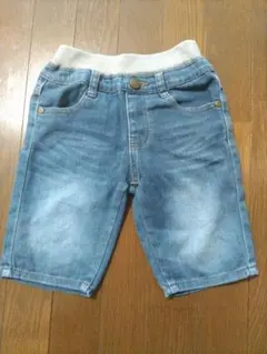 【美品】MC BASIC JEANS デニムハーフパンツ　120