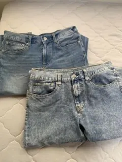 GU ライトブルーデニム スリムフィット　30