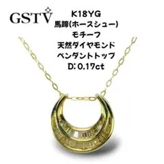 貴重 GSTV k18馬蹄ペンダントトップ | Mercari