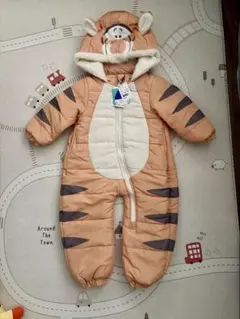 新品タグ付 Cottoli ティガー ジャンプスーツ 90cm