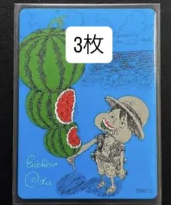 ONE PIECE 尾田栄一郎 イラストカード 3枚セット - メルカリ