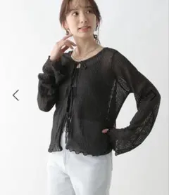 LEPSIM 12ゲージ2WAYラメプルオーバー