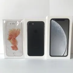 iPhone箱のみ（6s:128GB,7:256GB,XR:256GB）
