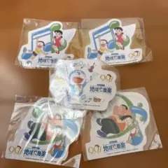 ドラえもん 90周年記念 ステッカー 5枚セット