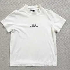 A.P.C. T-SHIRT RUE MADAME ロゴ刺繍 Tシャツ ホワイトのサムネイル