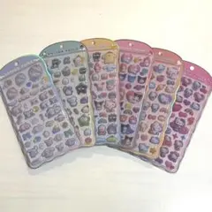 【国内正規品】コットンパフィシール サンリオ 6種セット