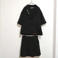 ZIDDY リネンライク半袖ジャケット＆ボトムセット サイズF 160