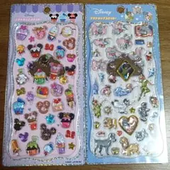 【正規品】プチドロップステッカー　ディズニー　2点セット