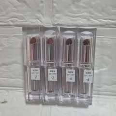 【新品・匿名配送】UZU　リップ　2色4本セット