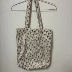 花柄 コットン トートバッグのサムネイル