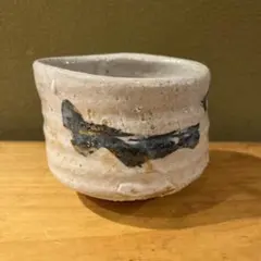 人気作家★辻村塊【師＆父：辻村史朗】★★志野茶碗★★共箱・共布 未使用☆辻村塊【師＆父：辻村史朗】☆志野茶碗☆共箱・共布