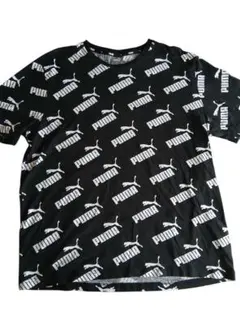 PUMA 総柄ロゴ Tシャツ Lサイズのサムネイル
