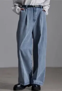 Loose/ルースワイドルーズ ストレートデニムパン