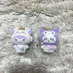 シークレットフロッキーマスコットチャーム　モモンガ　クロミ