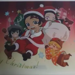 鬼滅の刃 炭治郎 禰豆子 善逸 伊之助 クリスマス クリアファイル 立志編