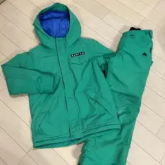 バートン　キッズM スノーウェア　セットアップ