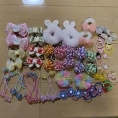 美品☆ヘアゴムまとめ売り　ハンドメイド等　おまけあり